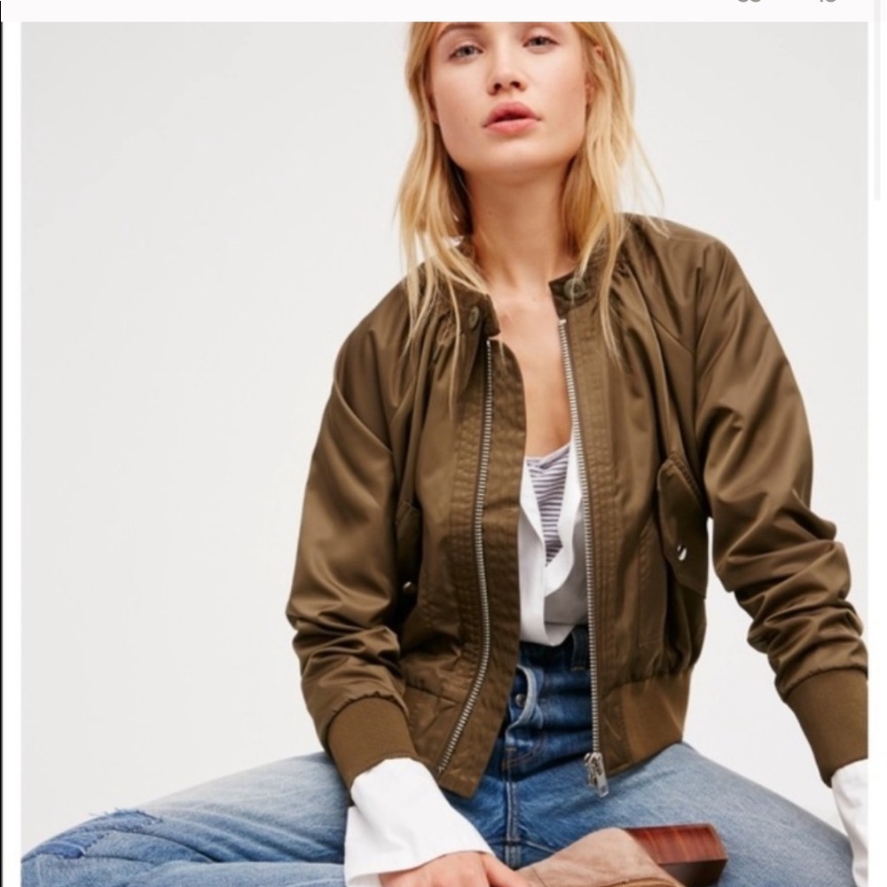 MOVING SALE Free People Bomber Jacket Size XS
